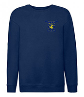 X Classic Navy Sweatshirt - Discontinued (Size XL Only)